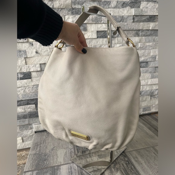 Marc by Marc Jacobs Classic Q Hillier Hobo White Workwear Handbag Purse Two Way - Picture 8 of 17